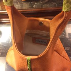 Carlo Pulicati Leather Hobo Bag 