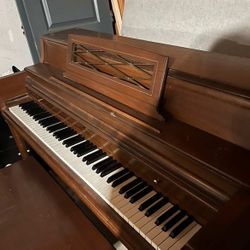 Piano With Bench