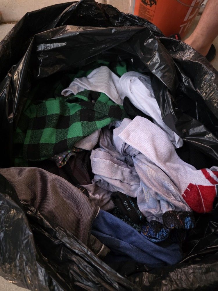 Bag Of Boys Clothes Size 12 To 14