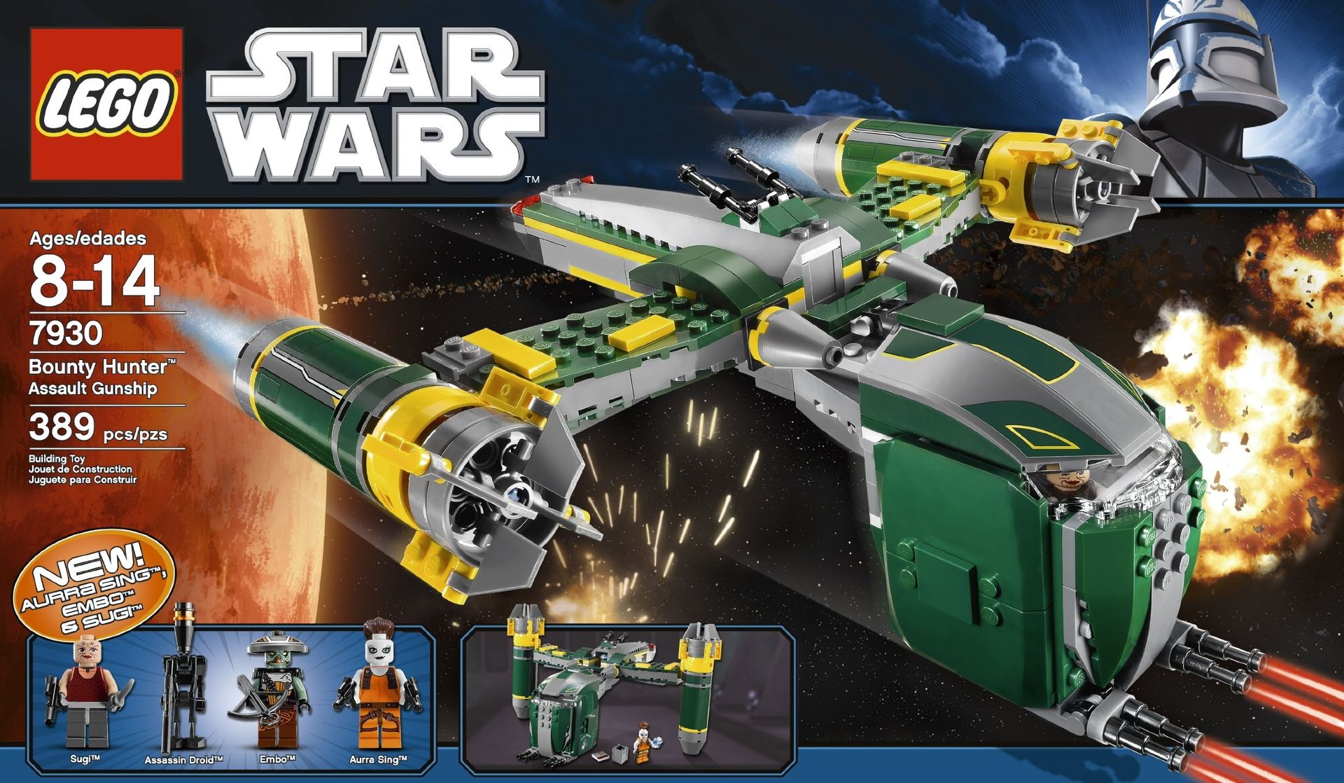 Star Wars LEGO Bounty Hunter Assault Gunship (7930)