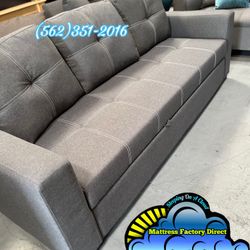 Sofá Couch Grey Convertible Bed Cama 