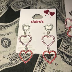 Heart earrings