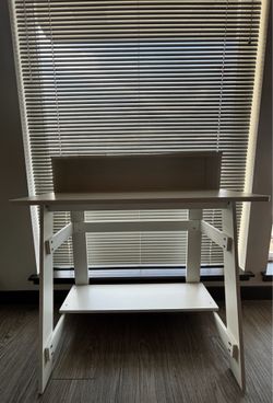 White Hutch Desk