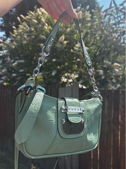 Guess Mini Shoulder Bag Green