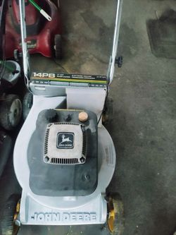 John deere aluminum push lawnmower