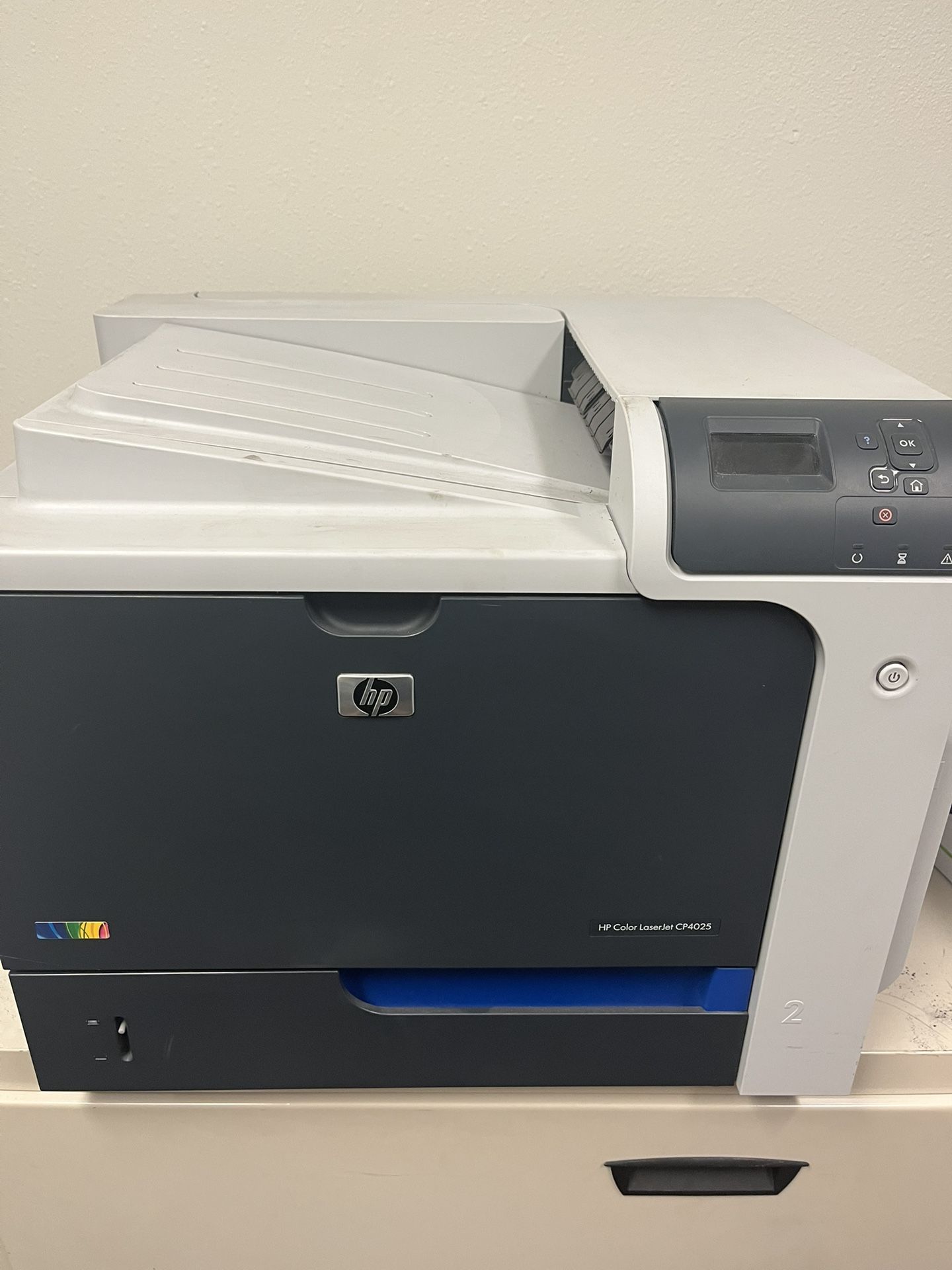 Laser Color Printer HP CP4025 With Cartridge