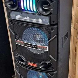 BLUETOOTH PARTY PORTABLE SPEAKER KARAOKE 🎤