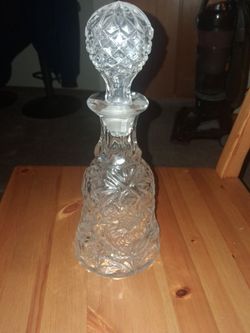 Crystal Decanter/Stopper