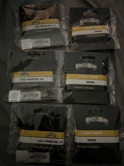 Wrestlemania Wristbands 2023