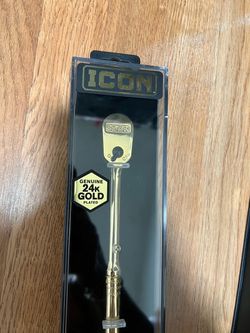 ICON Genuine 24K Gold Plated ratchet 3/8