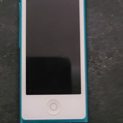 Apple ipod nano 7th generation 16GB  Model A1446 Blue