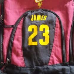 LeBron James Rare Vintage Backpack 