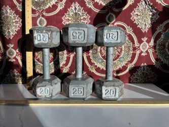 Iron Dumbbells Hex Head 