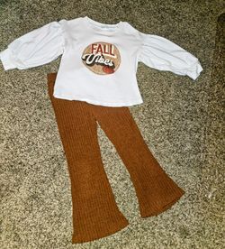 Fall Girls Size 5/6 Outfit