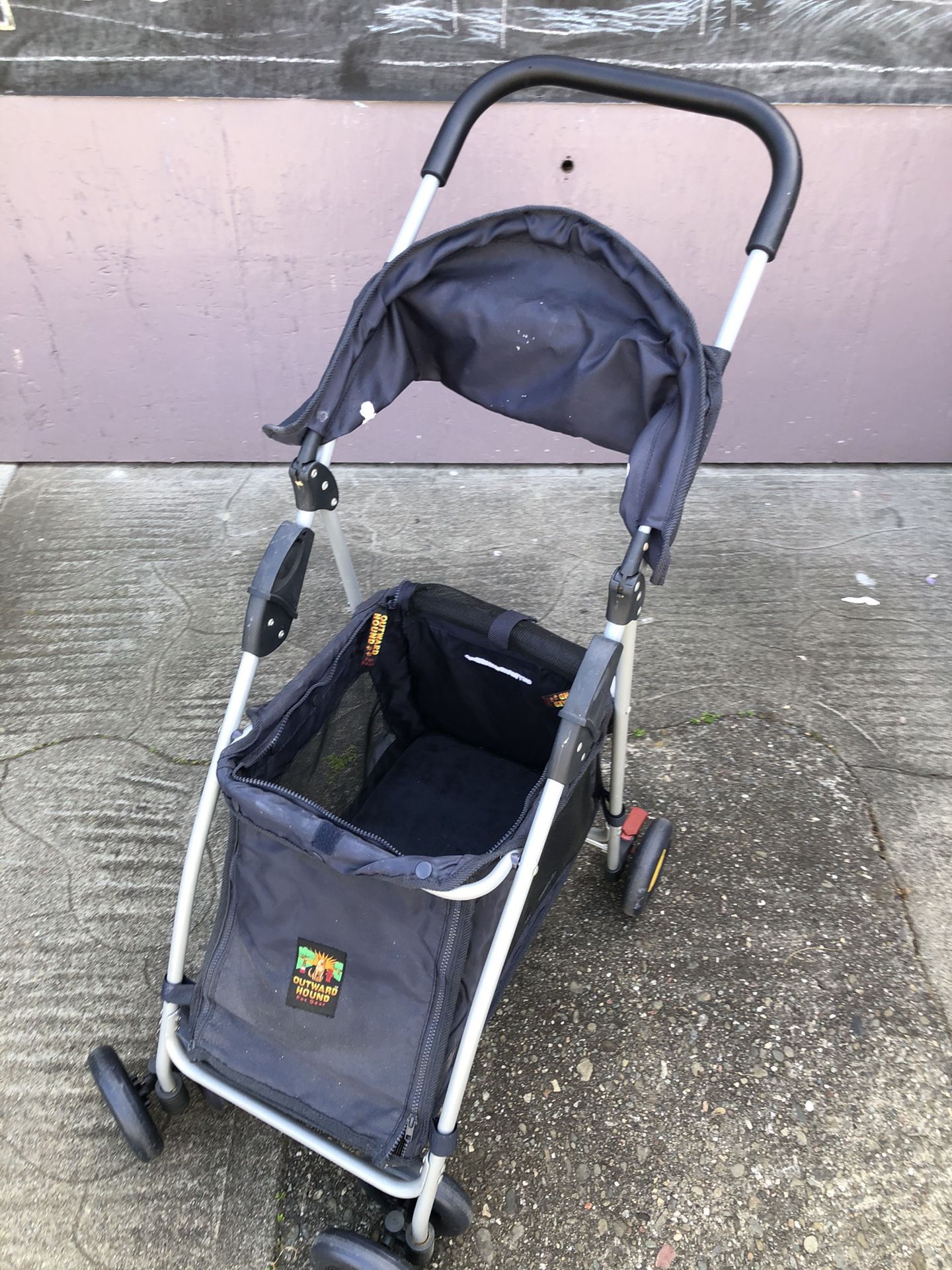 Small Dog Stroller Works Great