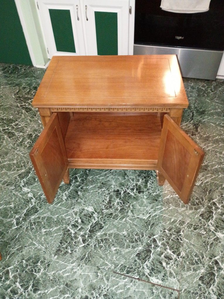 Vintage Nightstand Or End Table