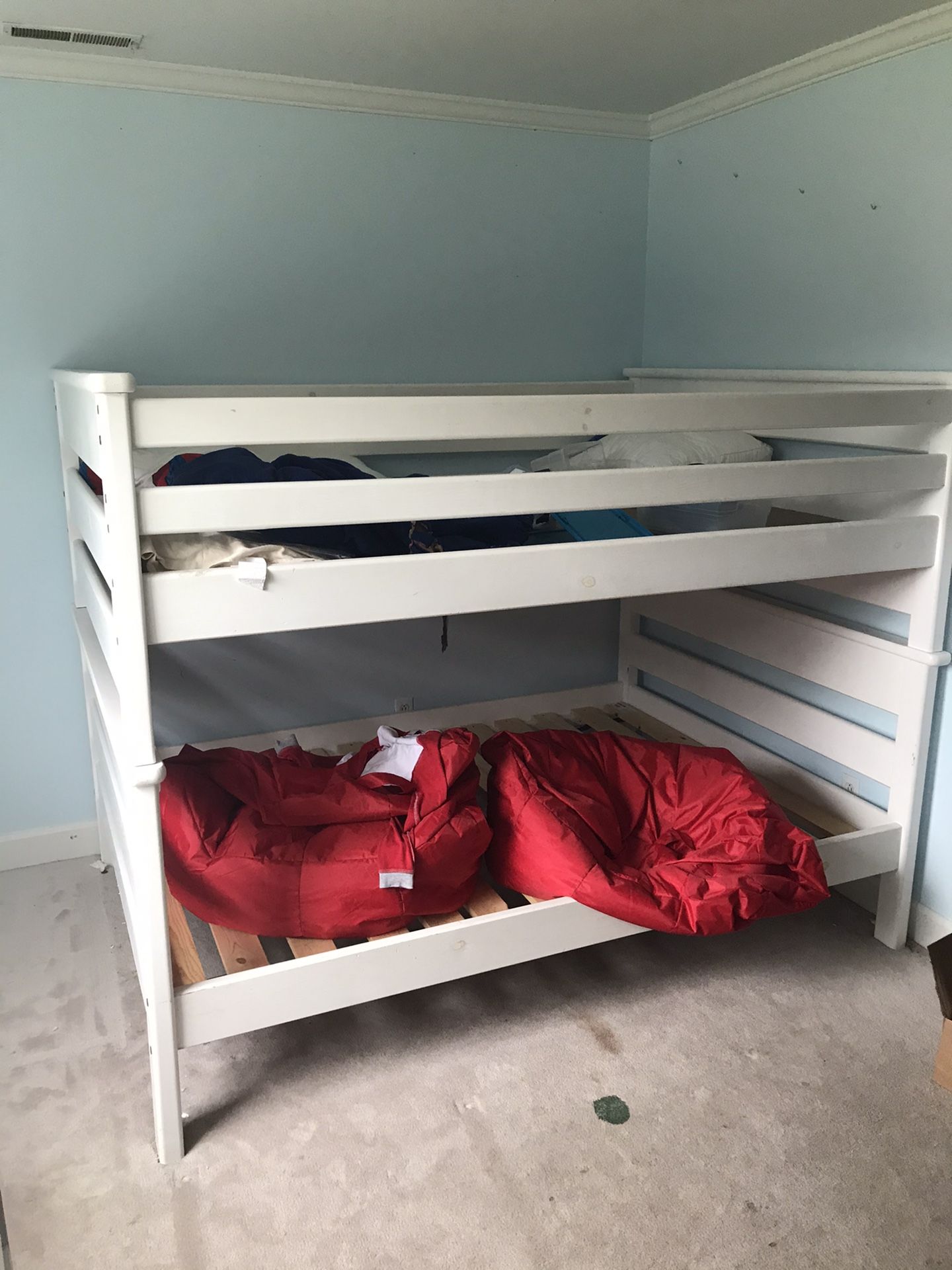 Full over full bunk beds