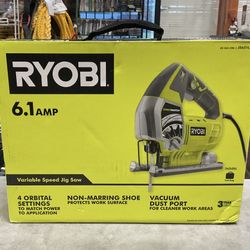 Ryobi 6.1 Amp Variable Speed Jig Saw W/ Speedmatch 