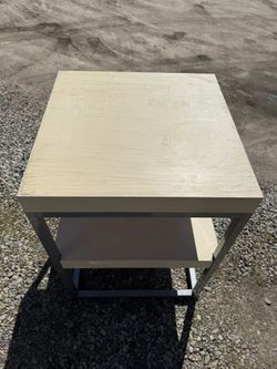 Solid Table 3’ Tall 27”x27” Square Heavy Duty