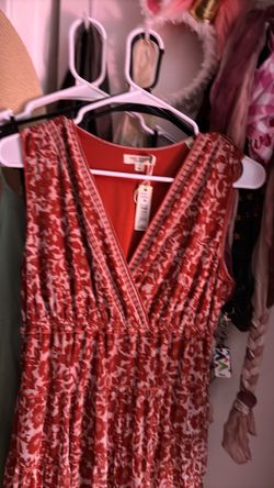 * NWT (New With Tags) * Max Studio London * Floral Maxi Dress * Faux Wrap * Flutter Sleeve * Boho * Size Medium * Style 9912K67