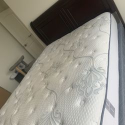 Queen Mattress And Box Frame With Bed Frame