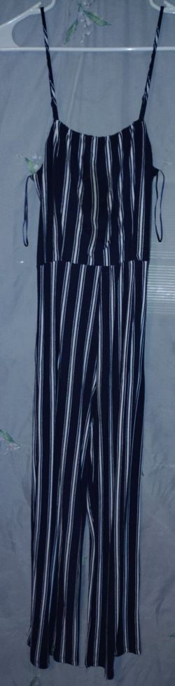 Ambiance Spaghetti Strap Jumpsuit (8-10)