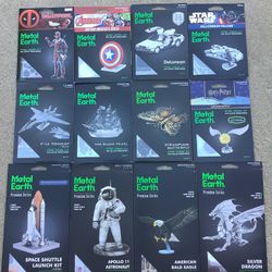 New Sealed Metal Earth Steel Model Kit (VALENCIA) $15 $20 Each One