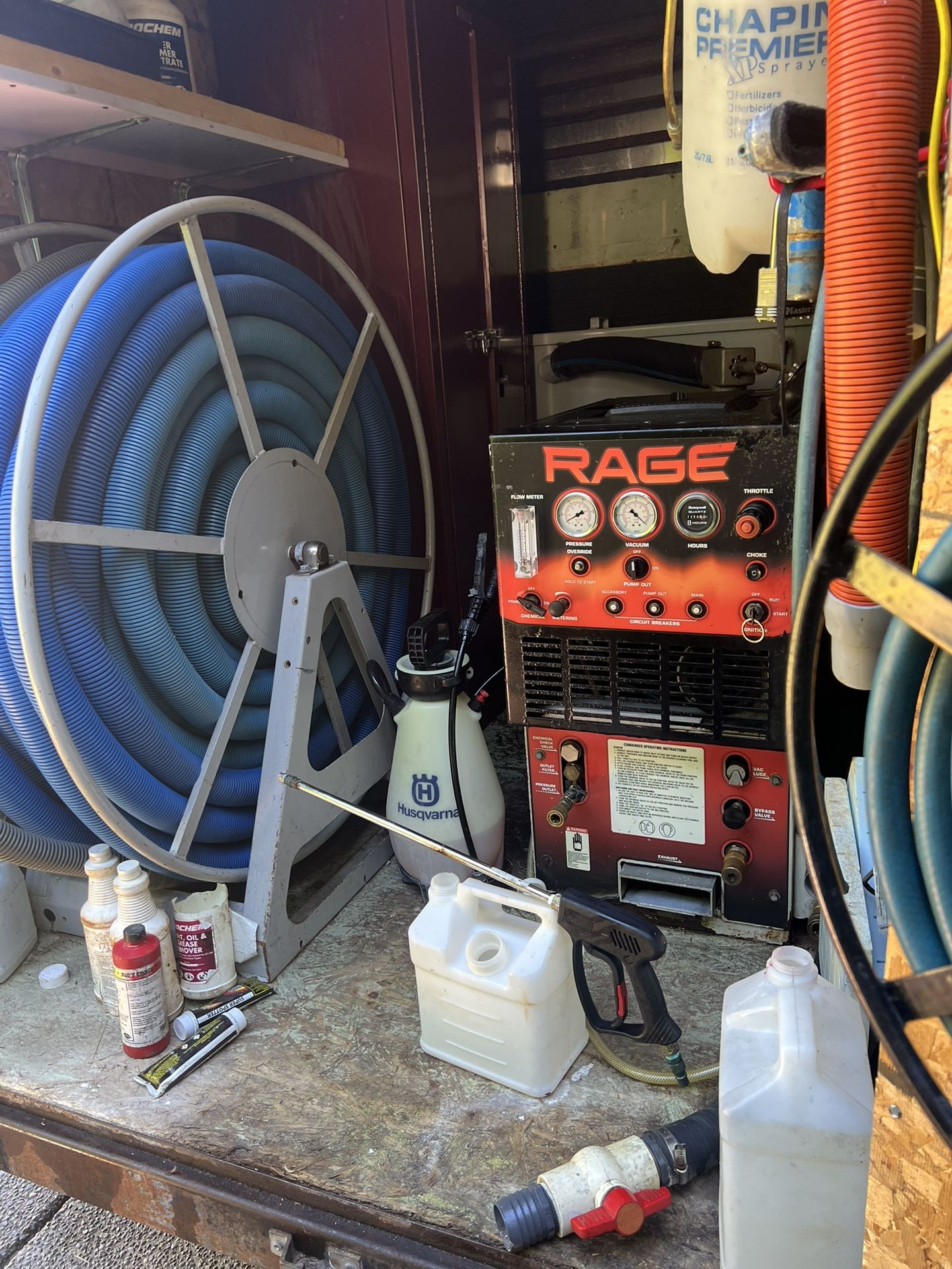 Sapphire Scientific RAGE Carpet Cleaning Truck Mount