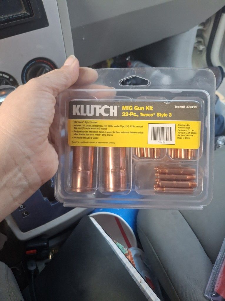 KLUTCH Mig Gun Tips 32pc Style 3