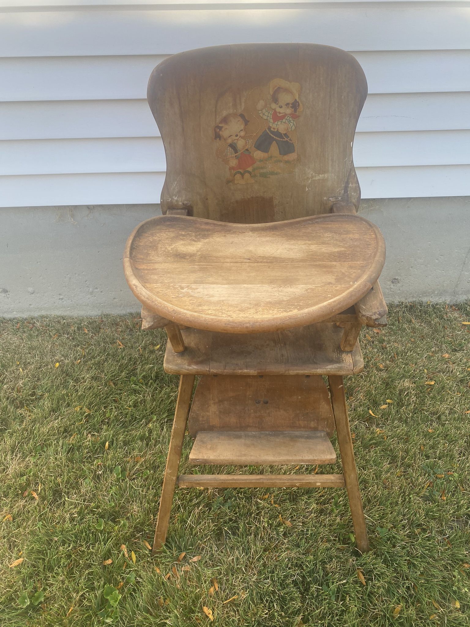 Antique Lehman Babyguard Highchair