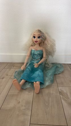 Disney Frozen Elsa Doll 32” Tall
