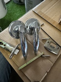 Chrome, Doorhandle, Heavy Duty