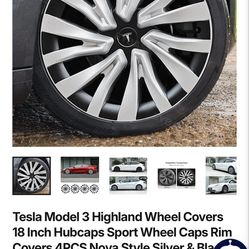 Tesla Model 3 Wheel Covers