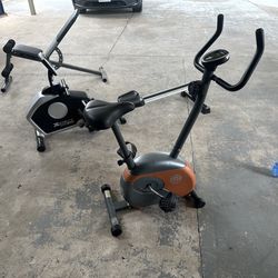 Workout Equipment Bike And Bench