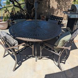 Rod Iron Patio Set