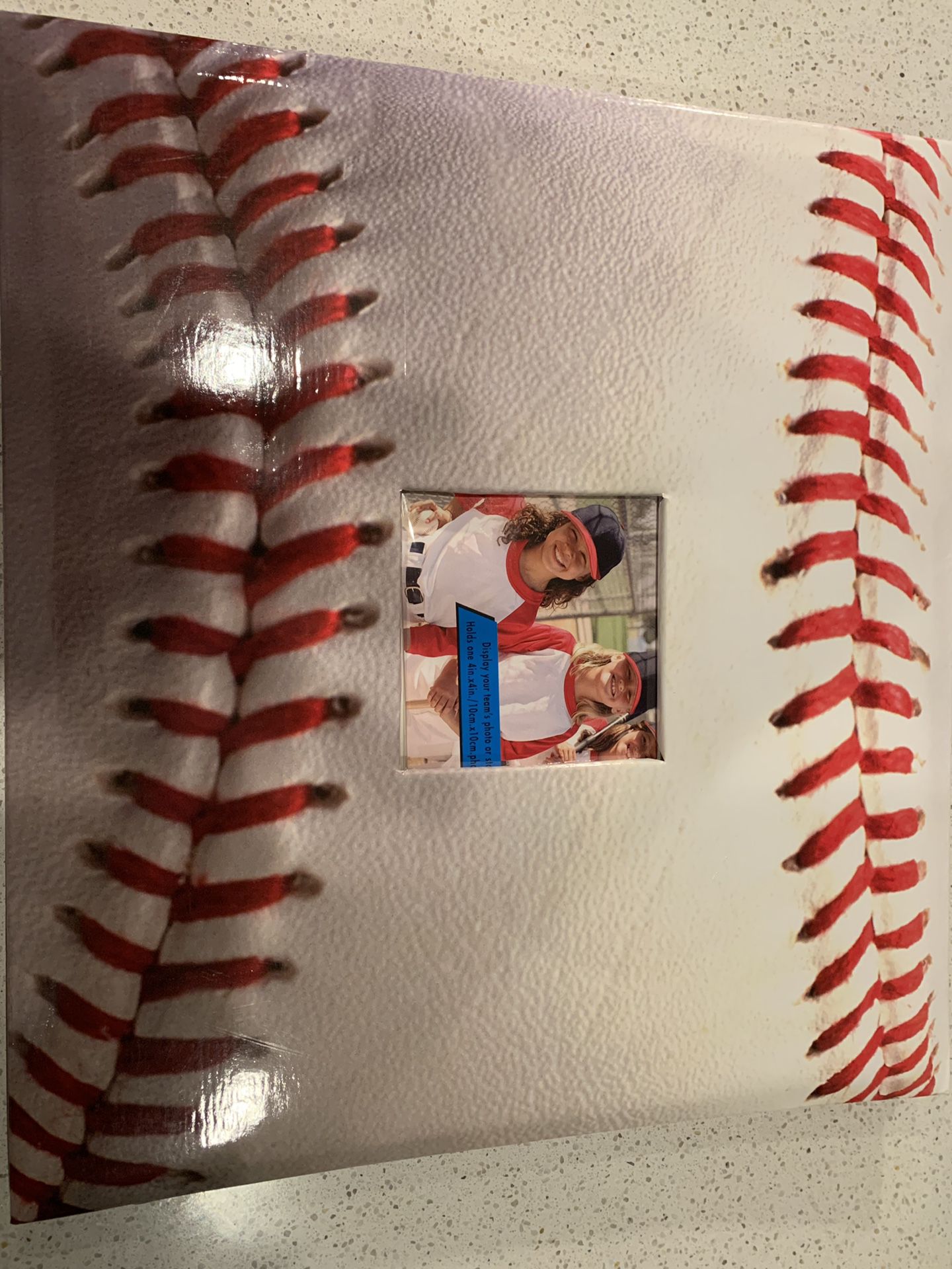 Baseball theme photo album