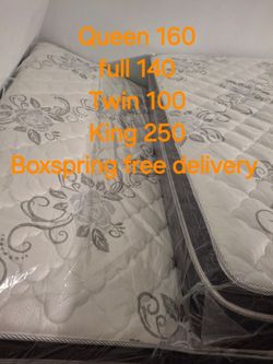 Mattress Pillow Top New
