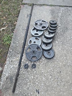 Weight Plates & Bar