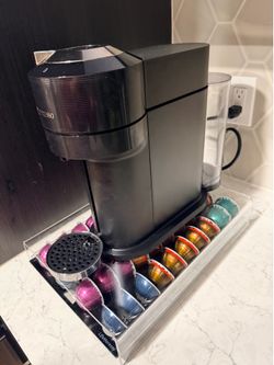 Nespresso machine and pods