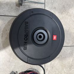 JBL Bass Pro Hub 11” Car Spare Tire Subwoofer With Wiring Harness