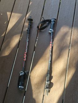 Leki hiking sticks