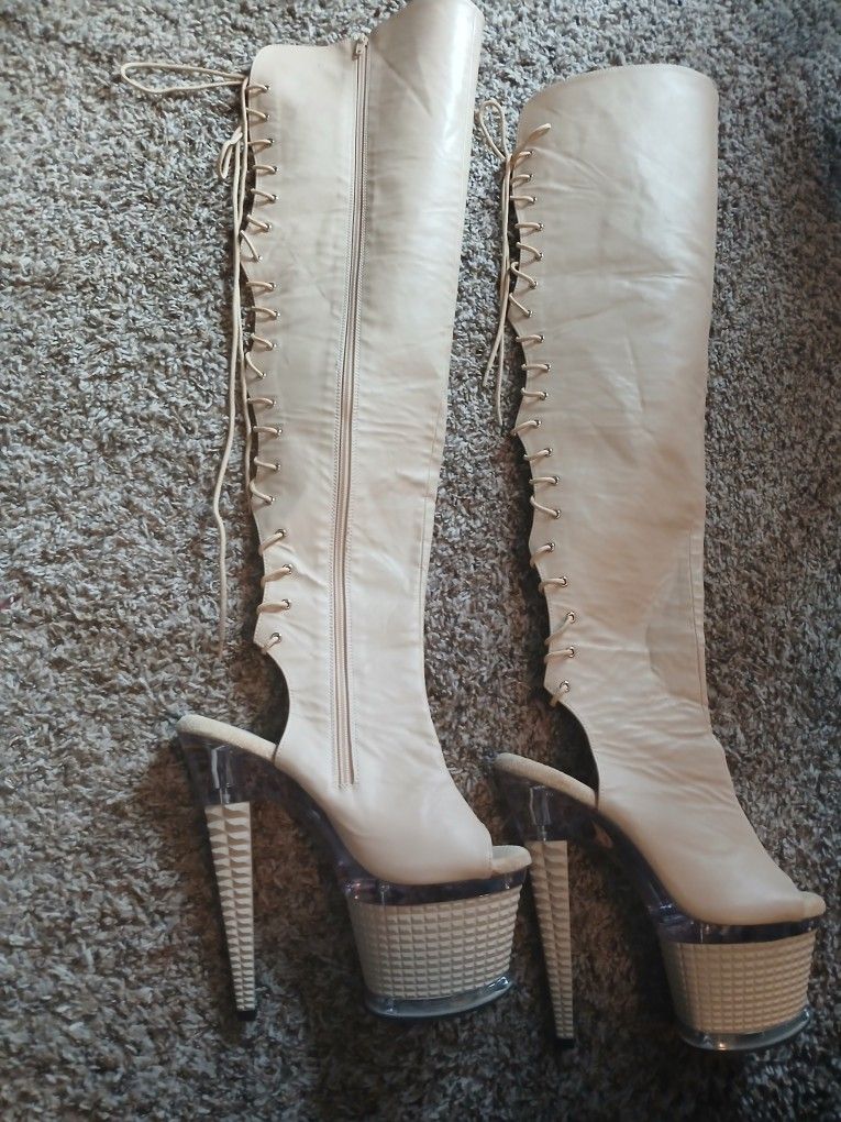 Long Heel Boots