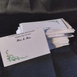 Leave A Message Card
