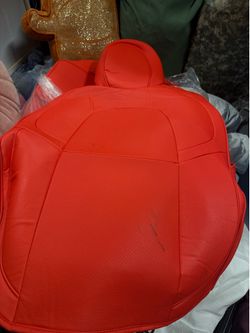 Tesla model 3 red seat covers