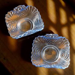 Set of 2 Cambridge Caprice Individual Nut Dishes 