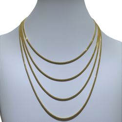 14K Franco Chains 