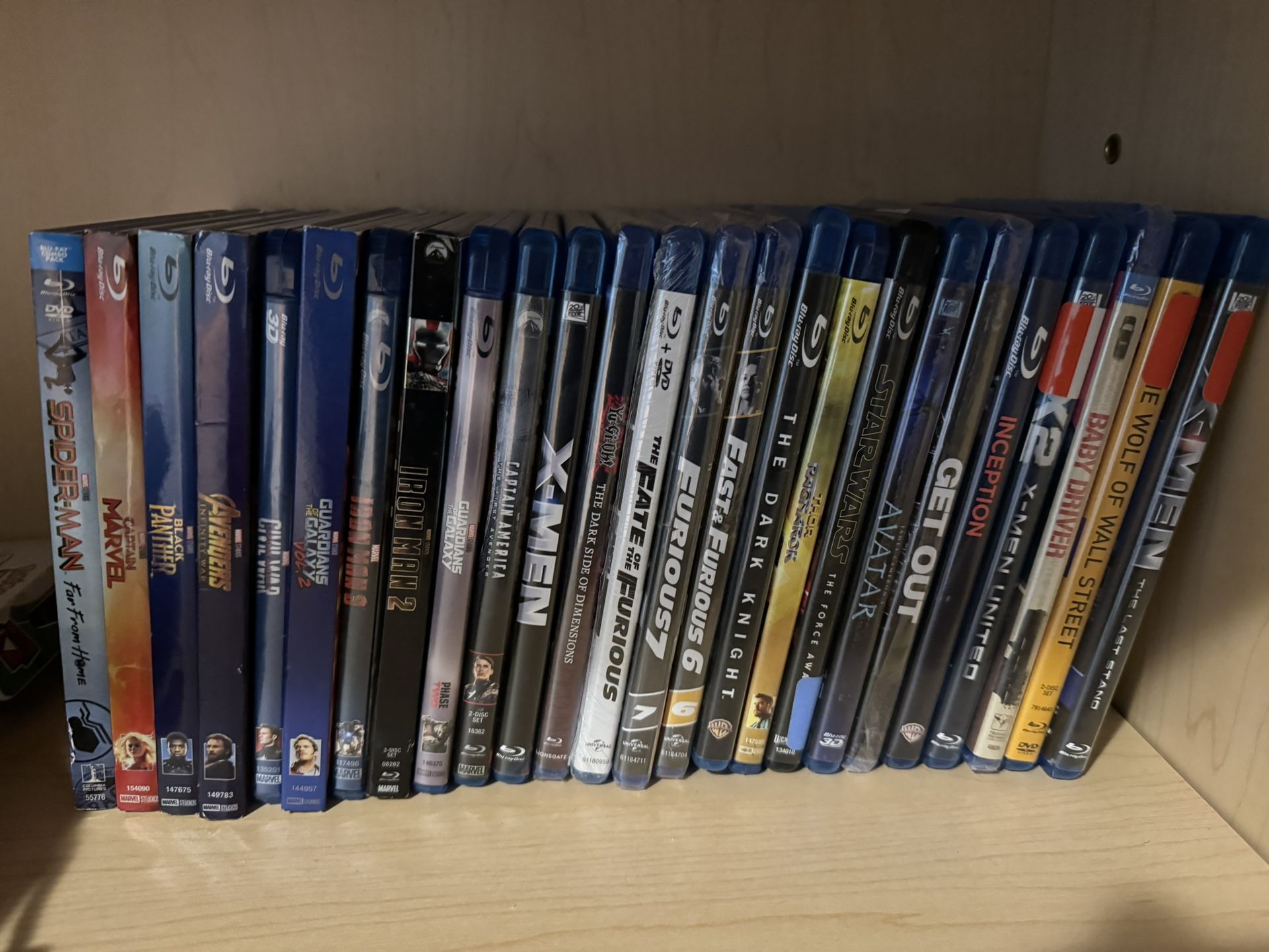 Assorted Blu Ray Movies