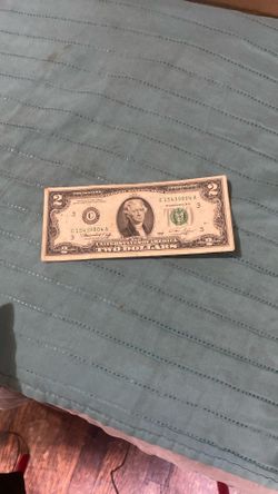 Series 1976 United States Two Dollar Bill