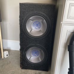 Mtx Subs And Amplifier Box Set