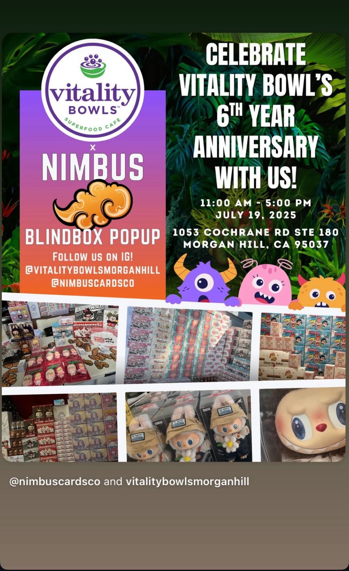 Blind box pop up